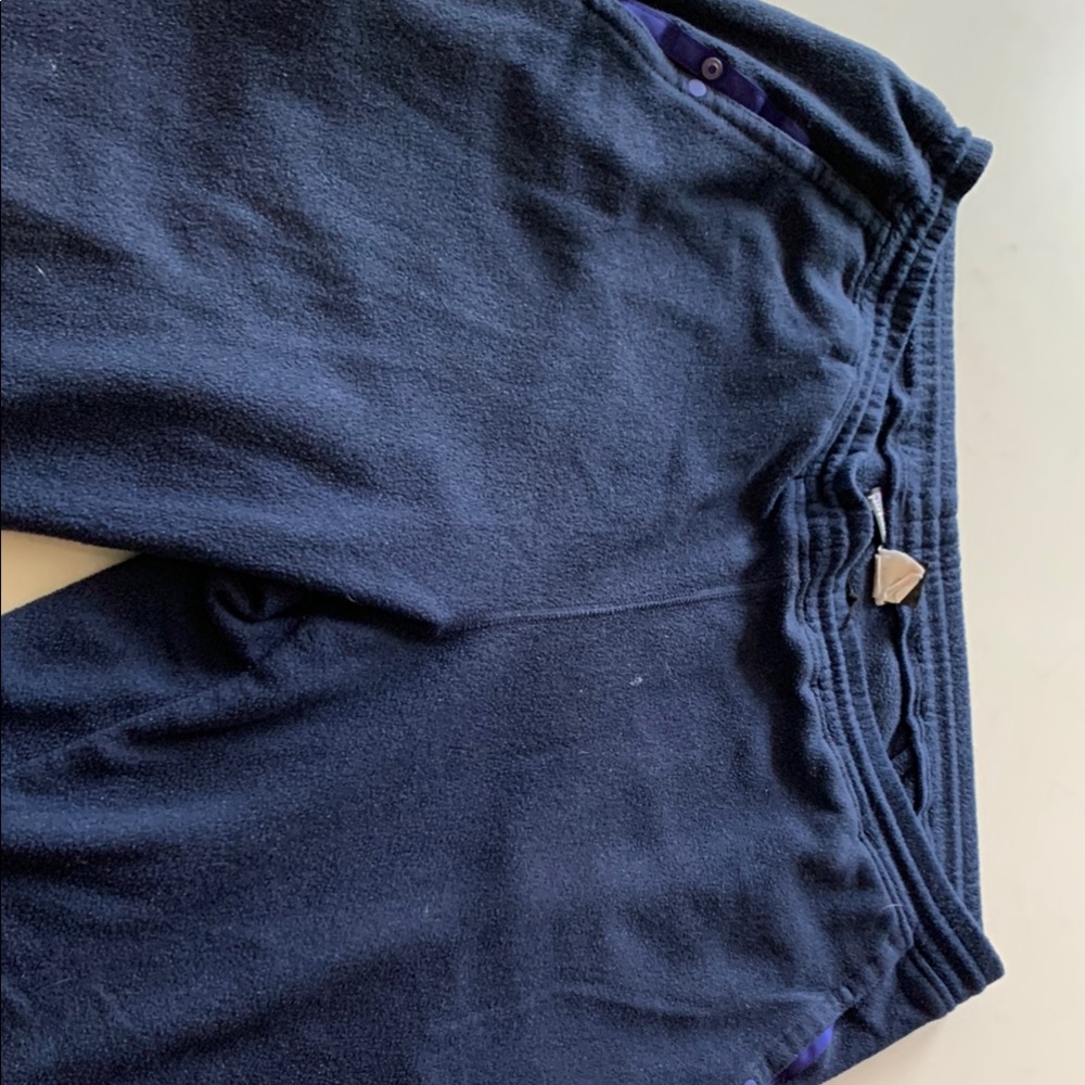 Patagonia Dark Blue Fleece Relax Pants Vintage